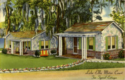 Lake Ello Motor Court Tallahassee, FL Postcard Postcard