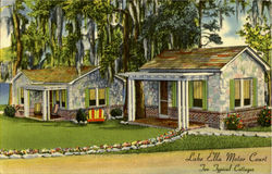 Lake Ello Motor Court Postcard