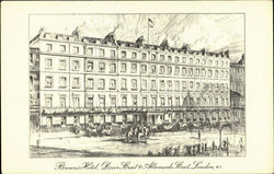Brown's Hotel, Dover Street & Albermarle Street Postcard