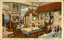 The Veneto Restaurant, 389 Bay St Postcard