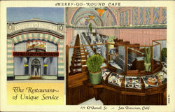 Merry Go Round Café, 171 O'Tarrel St Postcard