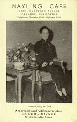 Mayling Café, 1808 Telegraph Avenue Postcard