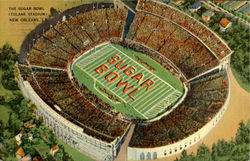 The Sugar Bowl New Orleans, LA Postcard Postcard