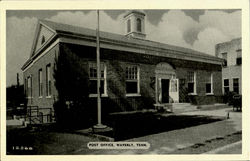 Post Office Waverly, TN Postcard Postcard