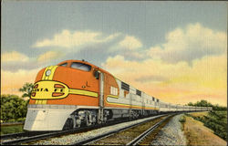 Santa Fe Super Chief Postcard