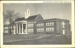 Cato Meridian Central School New York Postcard Postcard