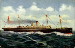 Steamship Baltic Postcard