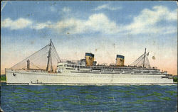 SS Malolo Postcard
