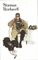 Norman Rockwell Red Rose Tea Postcard