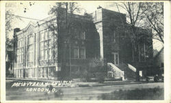 Presbyterian Church London, OH Postcard Postcard