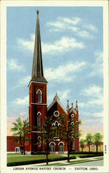 Linden Avenue Baptist Church, 101 Linden Avenue Postcard