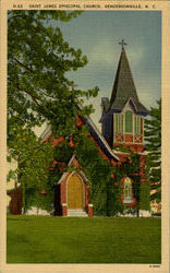 Saint James Episcopal Church Postcard