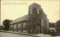 The Christian & Missionary Alliance Church, Humbolt Avenue & Boyer St Wadsworth, OH Postcard Postcard