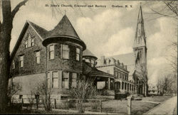 St. John's Church Goshen, NY Postcard Postcard