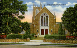 First Presbyterian Church High Point, NC Postcard Postcard