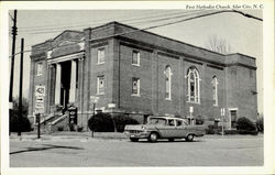 First Methodist Church Siler City, NC Postcard Postcard