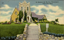 St. Andrew's By The Sea Hyannis Port, MA Postcard Postcard