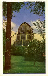 The Baha'i Temple Wilmette, IL Postcard Postcard