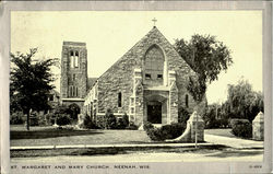 St. Margaret And Mary Church Neenah, WI Postcard Postcard