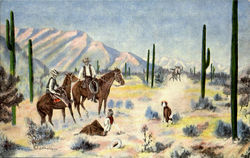 Cowboy Fun Postcard