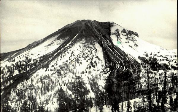 Mudflow Mt. Lassen California Lassen Volcanic National Park