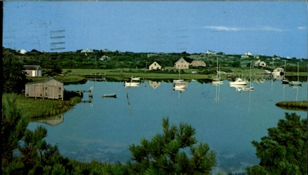The Secluded Anchorage Of Quitsa Pond Martha's Vineyard Massachusetts