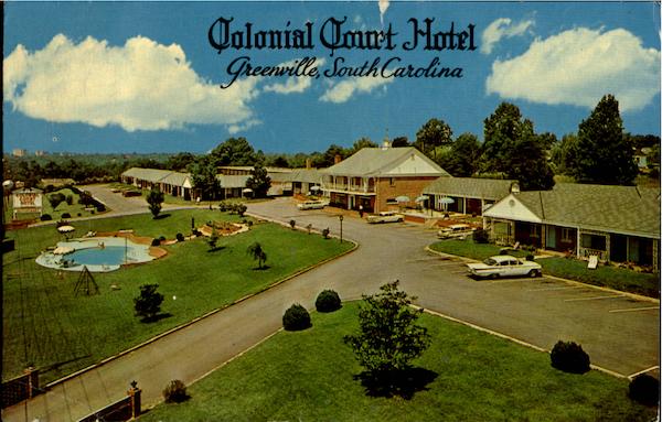 Colonial Court Hotel, U. S. 29 North-Wade Hampton Blvd Greenville South Carolina