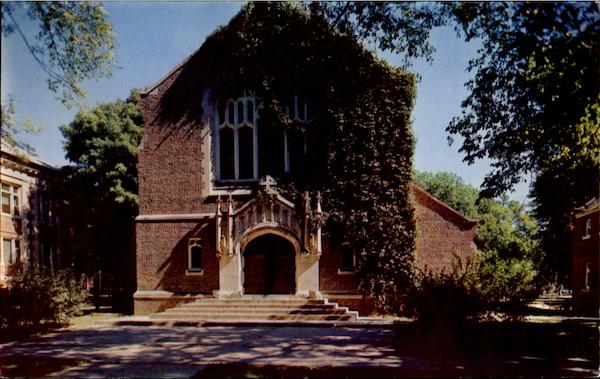 Herrick Chapel, Grinell College Grinnell Iowa