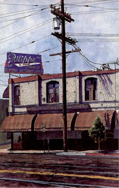 Philippe The Original, 1001 North Alameda Street Los Angeles California