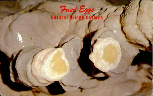 Fried Eggs Natural Bridge Caverns Texas