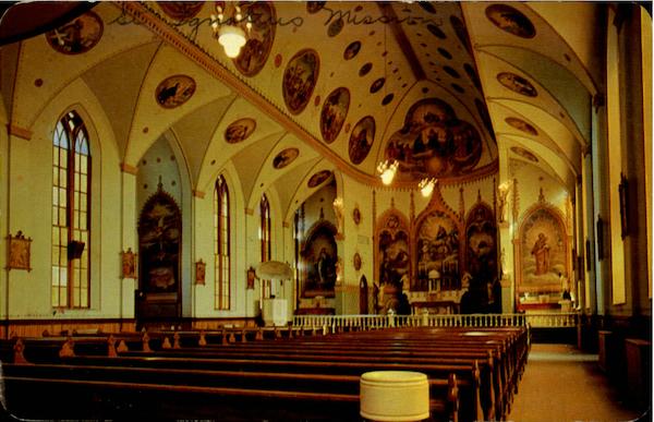 St. Ignatius Mission Interior Montana