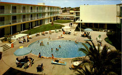 Tidelands Motor Inn, 919 No. Stone Avenue Postcard