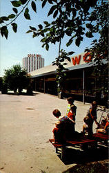 Golf Mill Shopping Center, Milwaukee Ave., at Golf Road Niles, IL Postcard Postcard