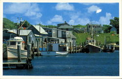 Menemsha Harbor Postcard