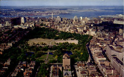 Exceptional Air View Of Boston Massachusetts Postcard Postcard