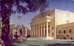 Municipal Auditorium Hanford, CA Postcard Postcard