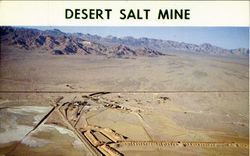 Desert Salt Mine Postcard