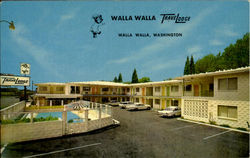 Walla Walla Trave Lodge, 421 East Main Street Washington Postcard Postcard