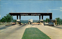 The Turner Turnpike Oklahoma Postcard Postcard