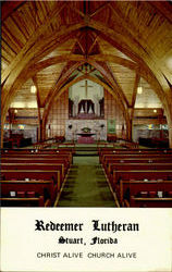 Redeemer Lutheran Stuart, FL Postcard Postcard