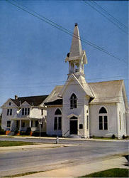 Asbury Methodist Church Harrington, DE Postcard Postcard