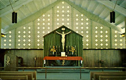 Saint Pius X Catholic Church, 2653 N. Ocean Blvd Postcard