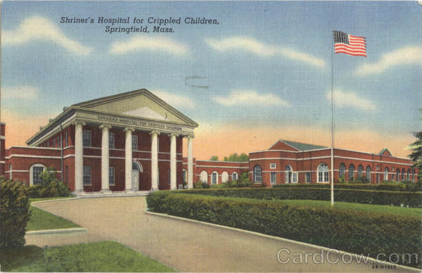 Shriner's Hospital for Crippled Children Springfield Massachusetts