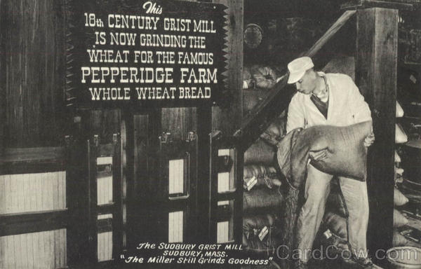 The Sudbury Grist Mill Massachusetts