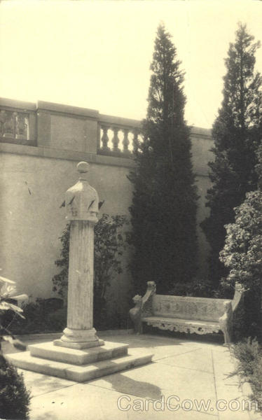 Corner of Garden-The Christian Science Publishing House Boston Massachusetts