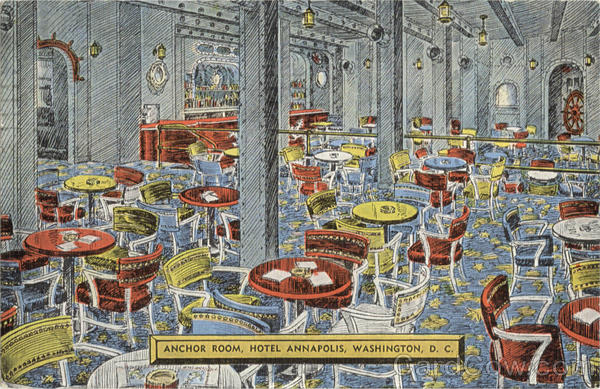Anchor Room, Hotel Annapolis Washington District of Columbia