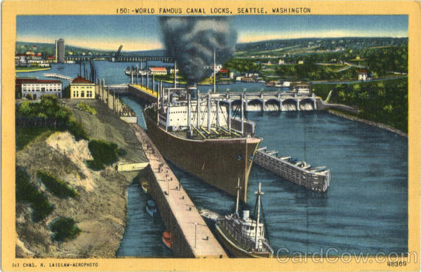 World Famous Canal Locks Seattle Washington World Famous Canal Locks Seattle Washington
