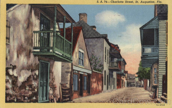 Charlotte Street St. Augustine Florida