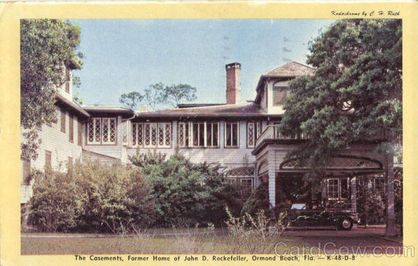 The Casements, Former Home of John D. Rockefeller Ormond Beach Florida