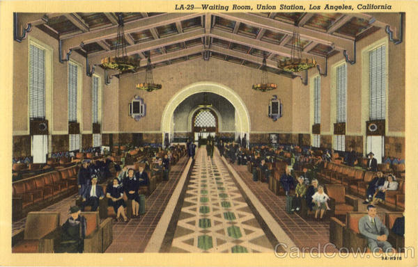 Waiting Room, Union Station Los Angeles California